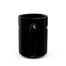 Load image into Gallery viewer, Black Mug (15oz) - Army Medical Service Corps (MS) Branch Insignia - 3D - Silver - Enhanced