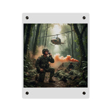 Load image into Gallery viewer, Acrylic Wall Art Panel - Medevac Request - Vietnam