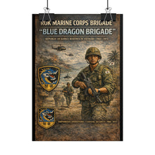 Load image into Gallery viewer, Posters - Korea - ROK Marine Brigade - Blue Dragons