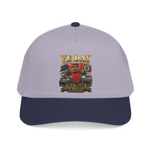 Load image into Gallery viewer, Mid Profile Baseball Cap - Army - VE Day - Victory in Europe Day - End of WWII - 3D - Enhanced