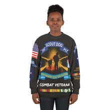 Load image into Gallery viewer, Army Vietnam Veteran Unisex Sweatshirt - 59th Infantry Scout Dog Platoon