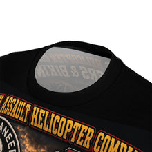 Load image into Gallery viewer, 170th Assault Helicopter Company Tribute Tee — "Bikinis & Buccaneers Into the Fire"- Vietnam Air Warriors