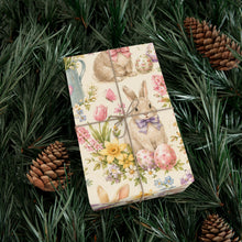 Load image into Gallery viewer, Gift Wrap Paper — Easter bunny and egg wonderland patterns