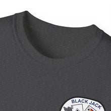 Load image into Gallery viewer, Unisex Ultra Cotton Tee - Vietnam Combat Aviation Vet w Air Crew Badges - HQ & HQ Company 12th Aviation Group Combat Blackjack - Sgt Howard Meyers - 1968-1969 SVC X 300