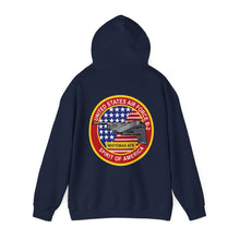 Load image into Gallery viewer, Unisex Heavy Blend™ Hooded Sweatshirt - Usaf - B2 - Spirit - Stealth Bomber Wo Txt