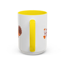 Load image into Gallery viewer, Accent Coffee Mug - Happy Turkey Day - Thanksgiving