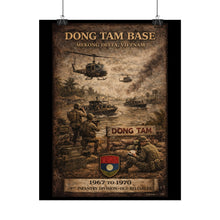 Load image into Gallery viewer, Posters - Dong Tam Base, Mekong Delta 1967-70
