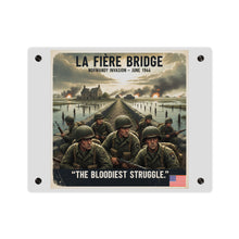 Load image into Gallery viewer, Acrylic Wall Art Panel - 82nd Airborne at the La Fière Bridge