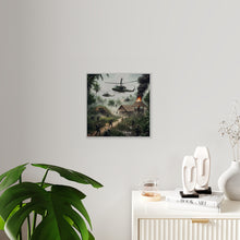 Load image into Gallery viewer, Acrylic Wall Art Panel - Vietnam Village Helicopter Assault
