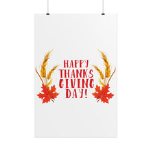 Load image into Gallery viewer, Rolled Poster - Happy Thanksgiving Day