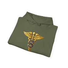 Load image into Gallery viewer, Hoodie – Army Medical Specialist Corps Branch Insignia - 3D - Enhanced