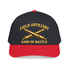 Load image into Gallery viewer, Mid Profile Baseball Cap - Field Artillery - King of Battle - 3D - Enhanced