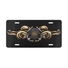 Load image into Gallery viewer, License Plate - USCG - Cutterman - Auxiliary wo txt - 3D - Enhanced