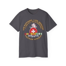 Load image into Gallery viewer, Unisex Ultra Cotton Tee - 6th Battalion, 14th Artillery Regiment - DUI - VN SVC BAR - Top X 300