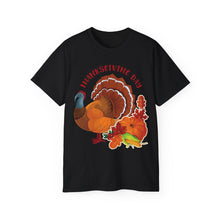 Load image into Gallery viewer, Unisex Ultra Cotton Tee - Thanksgiving - Happy Turkey Day