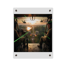 Load image into Gallery viewer, Acrylic Wall Art Panel - VIetnam Hot LZ from Side Door