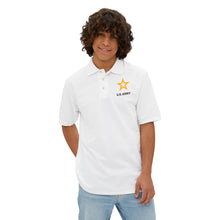 Load image into Gallery viewer, Men's Piqué Polo - Army Star W Us Army