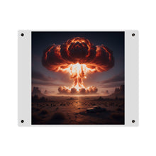 Load image into Gallery viewer, Acrylic Wall Art Panel - Atomic Blast in the desert