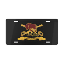 Load image into Gallery viewer, License Plate - Army - 10th Cavalry Regiment w Br - Ribbon X 300