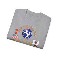 Load image into Gallery viewer, Unisex Tee, Military T-Shirt, Military Veteran Gift, Patriotic Shirt, Army Apparel - USAF - 21st Tactical Air Support Squadron - 9th Infantry Division - ROK w VN SVC - V3 - Group X 300