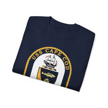 Load image into Gallery viewer, Unisex Ultra Cotton Tee - Navy - USS Cape Cod (AD 43) wo txt X 300