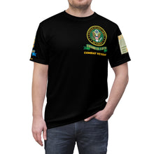 Load image into Gallery viewer, AOP - Army - Retired - SFC - 11B40X with Multiple Medal Awards, Service Ribbons, Drill Sgt Badge - Career Military Experience in Graphics