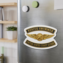 Load image into Gallery viewer, Die-Cut Magnet - USCG - Aviation Rescue Swimmer w txt - 3D - Enhanced