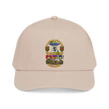 Load image into Gallery viewer, Mid Profile Baseball Cap - Vietnam Combat Veteran - 2nd Bn, 28th Inf 1st Inf Div - VN SVC w bronze star w OLC - 4 Stars w Battle Scene - 3D - Transparent