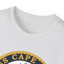 Load image into Gallery viewer, Unisex Ultra Cotton Tee - Navy - USS Cape Cod (AD 43) wo txt X 300