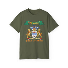 Load image into Gallery viewer, Unisex Ultra Cotton Tee - COA - Coat of Arms of Guyana - Coat of Arms X 300