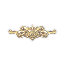 Load image into Gallery viewer, Kiss-Cut Stickers - USCG - Cutterman - Officer wo txt - 3D - Enhanced