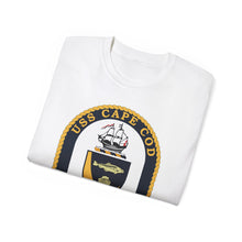 Load image into Gallery viewer, Unisex Ultra Cotton Tee - Navy - USS Cape Cod (AD 43) wo txt X 300