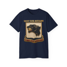 Load image into Gallery viewer, Unisex Ultra Cotton Tee - DUI - 761st Tank Battalion - DUI - 3D - enhanced