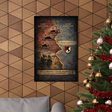 Load image into Gallery viewer, Matte Poster - 11th ACR Germany Map w Soviet and US Forces