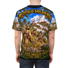 Load image into Gallery viewer, 10th Cavalry Buffalo Soldiers San Juan Hill Tribute Tee