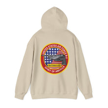 Load image into Gallery viewer, Unisex Heavy Blend™ Hooded Sweatshirt - Usaf - B2 - Spirit - Stealth Bomber Wo Txt