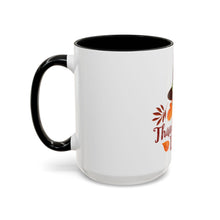 Load image into Gallery viewer, Accent Coffee Mug - Thanksgiving Day - Happy Thanksgiving Day
