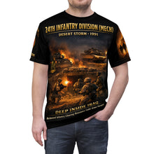 Load image into Gallery viewer, 24th Infantry Division "Deep Inside Iraq" Tribute Tee — Operation Desert Storm