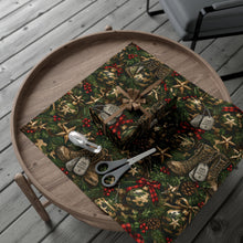 Load image into Gallery viewer, Gift Wrap Paper — Military Christmas Camouflage