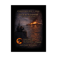 Load image into Gallery viewer, Matte Poster - SS Leopoldville - 66th Infantry Division