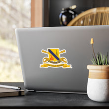 Load image into Gallery viewer, Kiss-Cut Vinyl Decals - Army - 14th Cavalry Regiment w Br - Ribbon