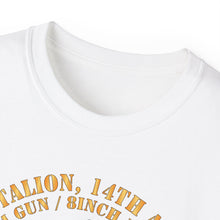 Load image into Gallery viewer, Unisex Ultra Cotton Tee - 6th Battalion, 14th Artillery Regiment - DUI - VN SVC BAR - Top X 300