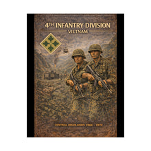 Load image into Gallery viewer, Matte Poster - 4th Infantry Division in Vietnam 1966-1970