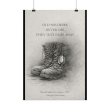 Load image into Gallery viewer, Posters - Old Soldiers Never Die