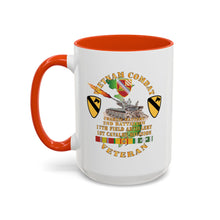 Load image into Gallery viewer, Colorful Mug (11oz/15oz) - Army - Charlie Battery.2nd Battalion,17th Field Artillery - w 1st Cavalry Div - M110 8in SP - Vietnam Vet w VN SVC X 300