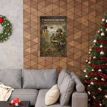 Load image into Gallery viewer, Matte Poster - SAS patrolling the jungle in Vietnam