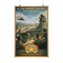 Load image into Gallery viewer, Matte Poster - 16th Air Traffic Control Battalion - DUI
