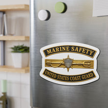 Load image into Gallery viewer, Die-Cut Magnet - USCG - Marine Safety w txt - 3D - Enhanced