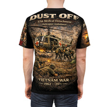 Load image into Gallery viewer, 57th Medical Detachment Vietnam Tribute Tee — "The Original Dustoff" - Version 1