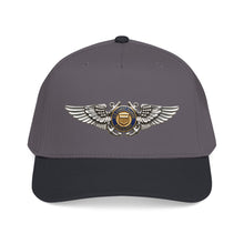 Load image into Gallery viewer, Mid Profile Baseball Cap - USCG - Aviator Badge - Auxiliary wo txt - 3D - Enhanced